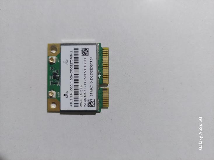 AzureWave AW-NB097H AW-NB100H AW-NB126H AR9485 AR5B225 Yarım Mini PCI-Express Wlan Kablosuz WIFI + BT Bluetooth Kartı modülü 802.11n